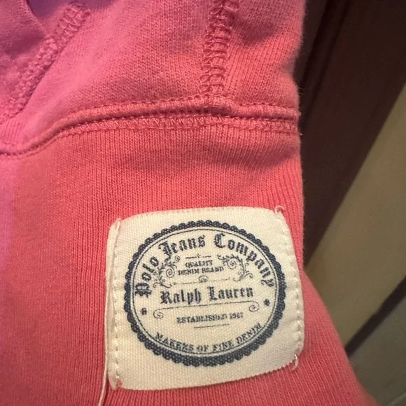 Ralph Lauren Coral Sweatshirt - Picture 3 of 5